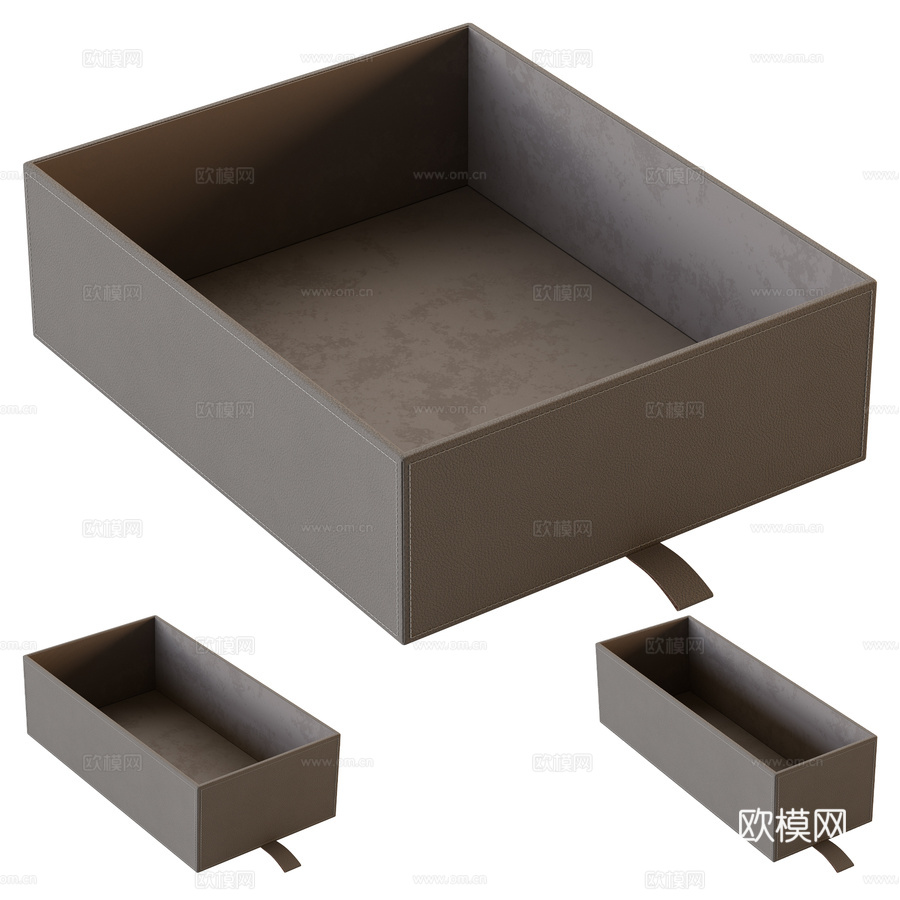 收纳套装3d模型下载