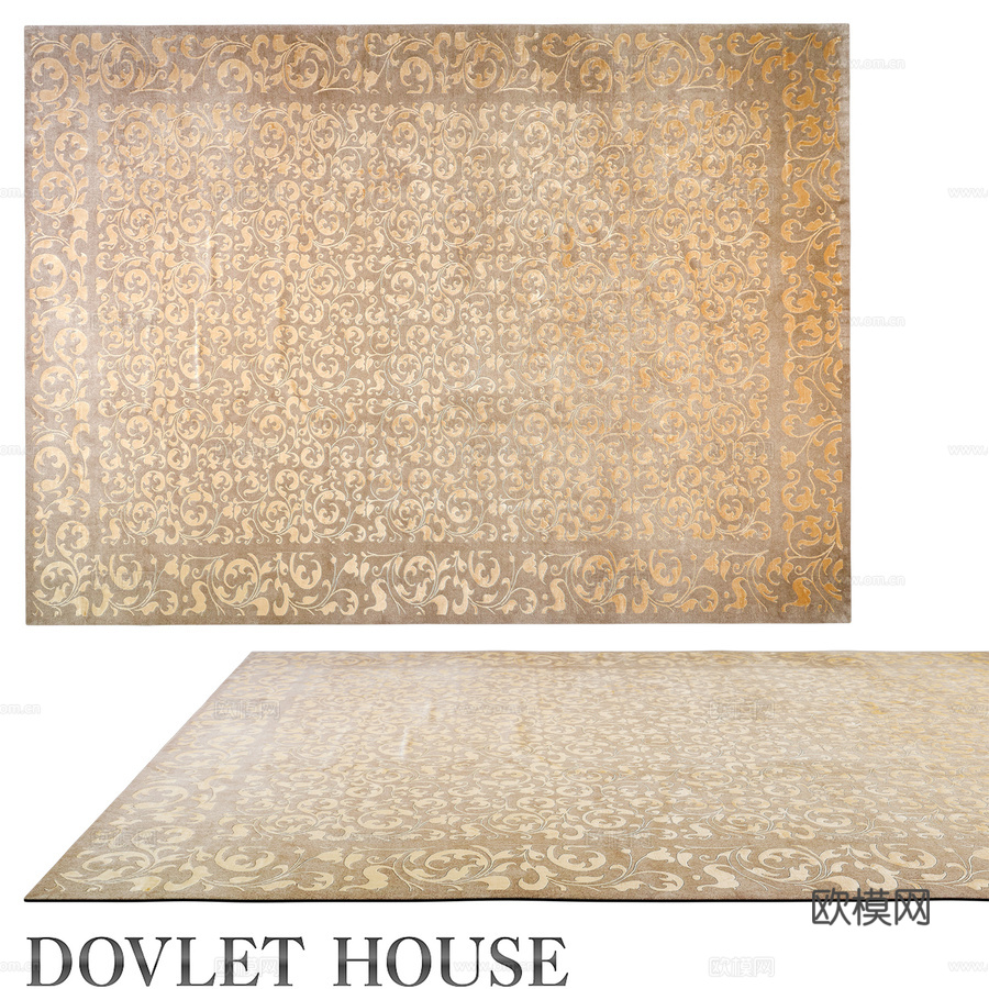 OM地毯 DOVLET HOUSE (art 5835)3d模型下载