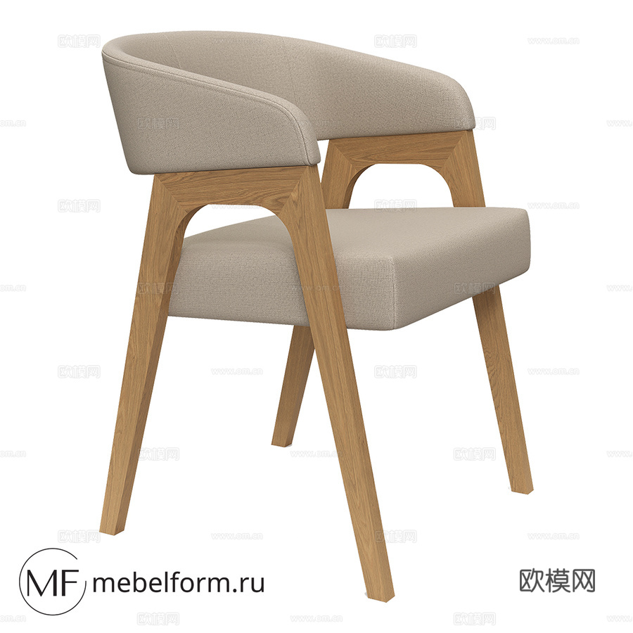 OM MONTELLI 椅3d模型下载