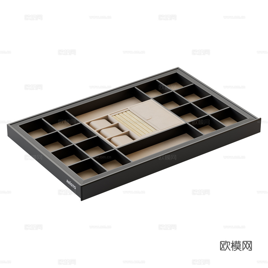 ARISTO 配件抽拉式层架3d模型下载