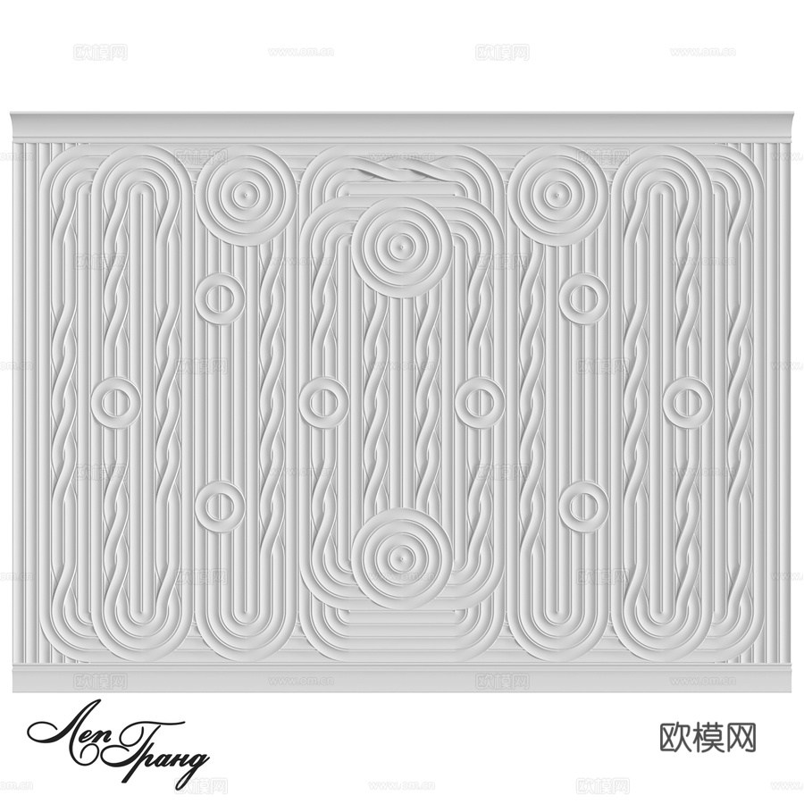 墙面装饰材料77号 LepGrand3d模型下载