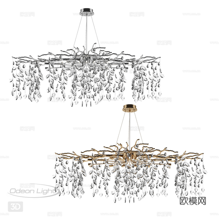 Odeon Light 4969 14, 4970 14 D3d模型下载