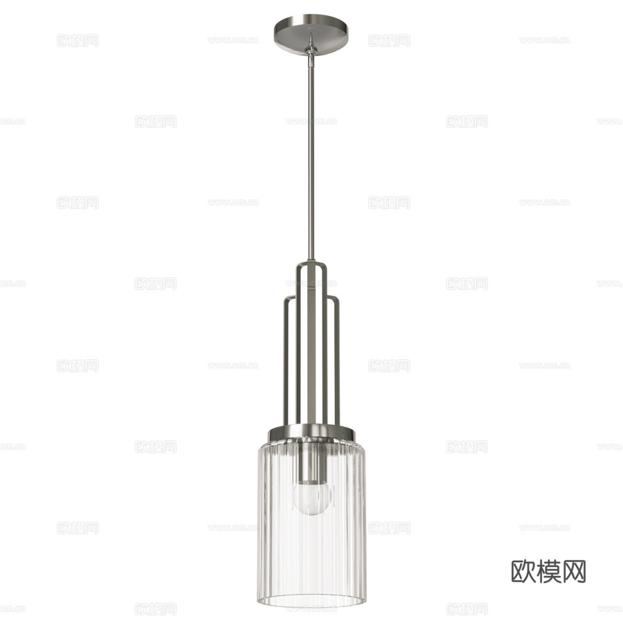 Kichler 吊灯 QN-KIMROSE-MP-PN3d模型下载