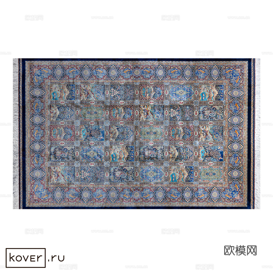 地毯“杰作库姆” Kover.ru 生活艺术3d模型下载
