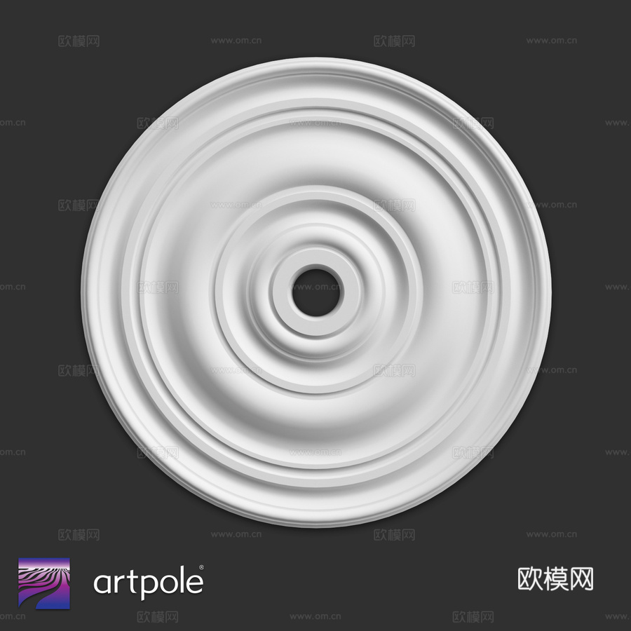 天花板插座 SRT433d模型下载