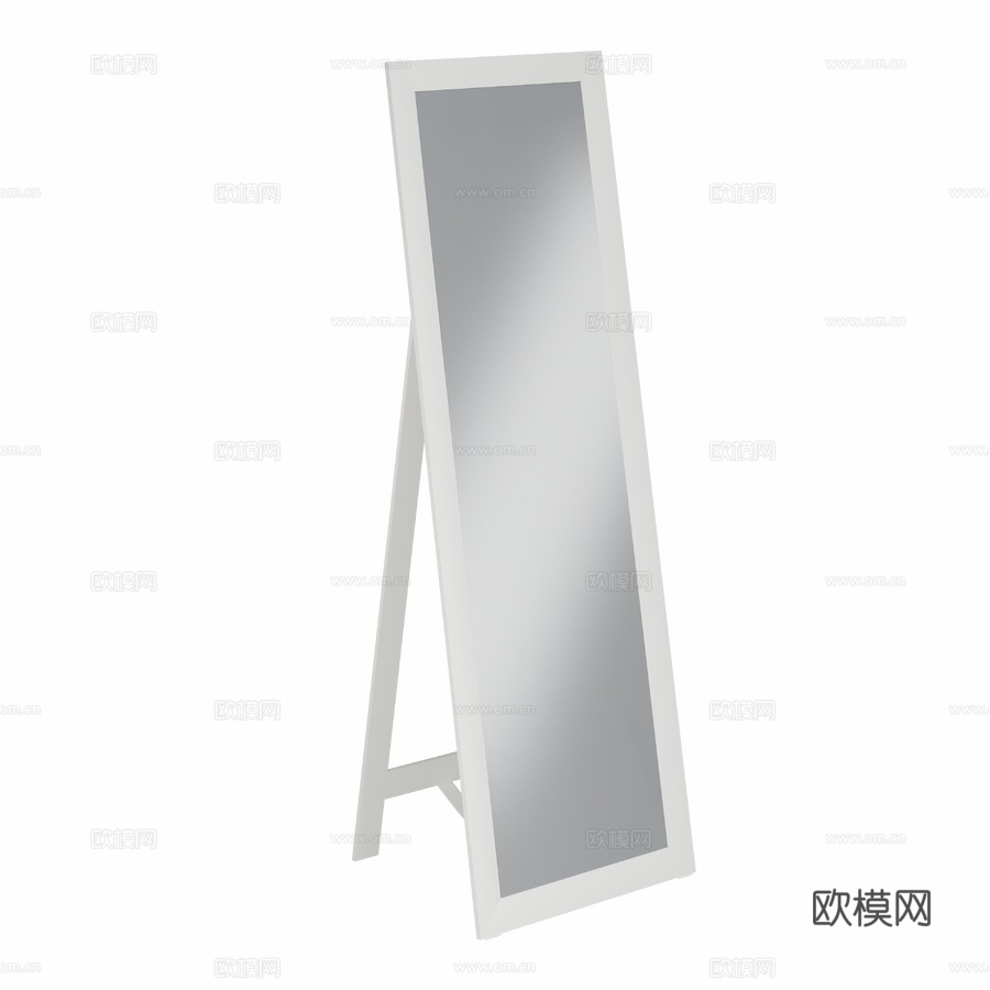 OM Mirror STWORKI Oslo 150 白色款3d模型下载