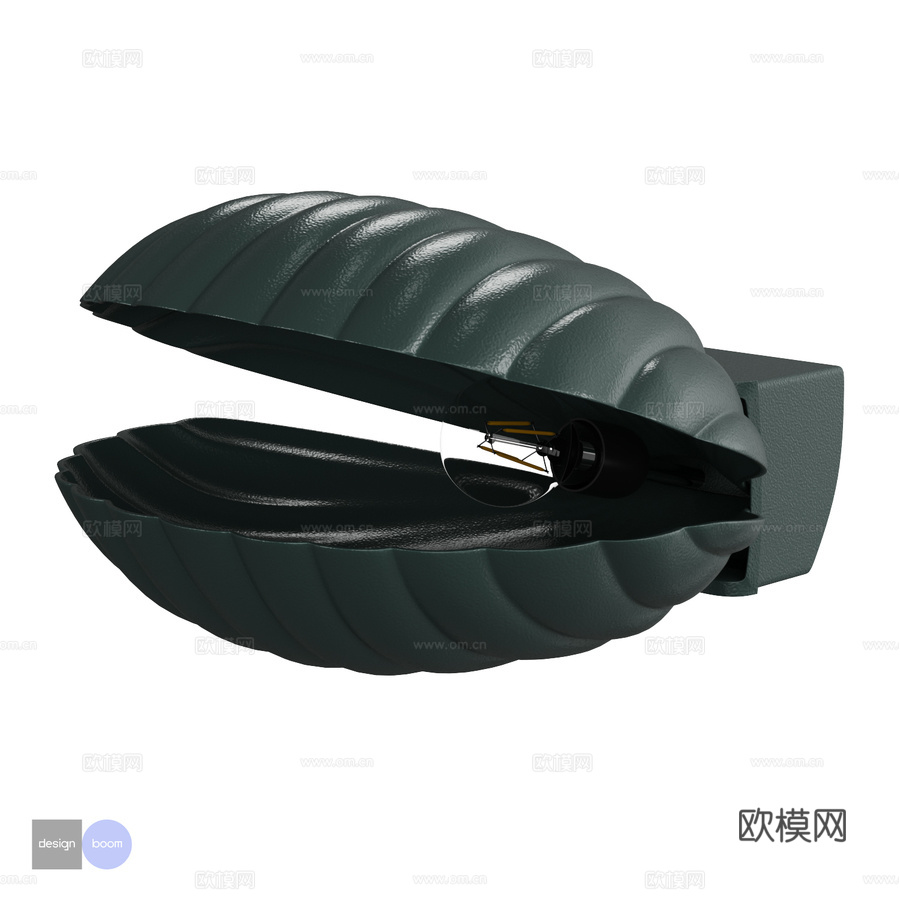 Skall台灯，Designboom3d模型下载