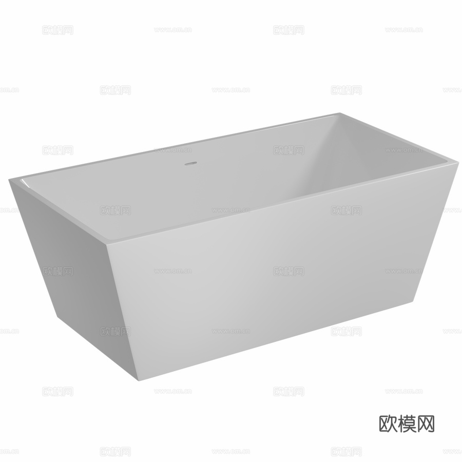 亚克力浴缸 ABBER AB92243d模型下载