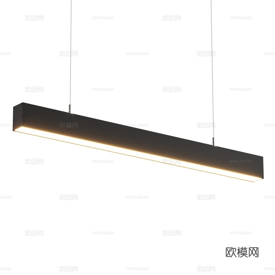 OM线性LED灯具40x283d模型下载