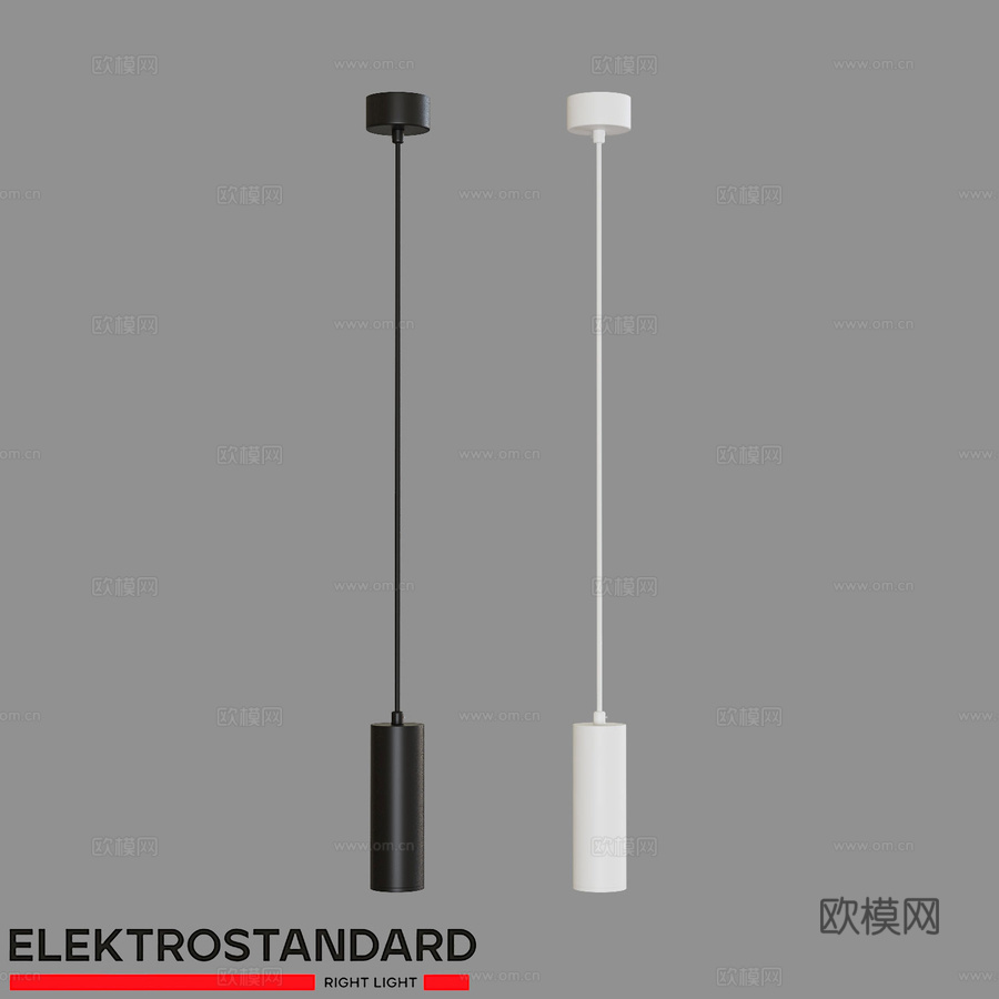 LED吊灯 Elektrostandard 50246 LE3d模型下载