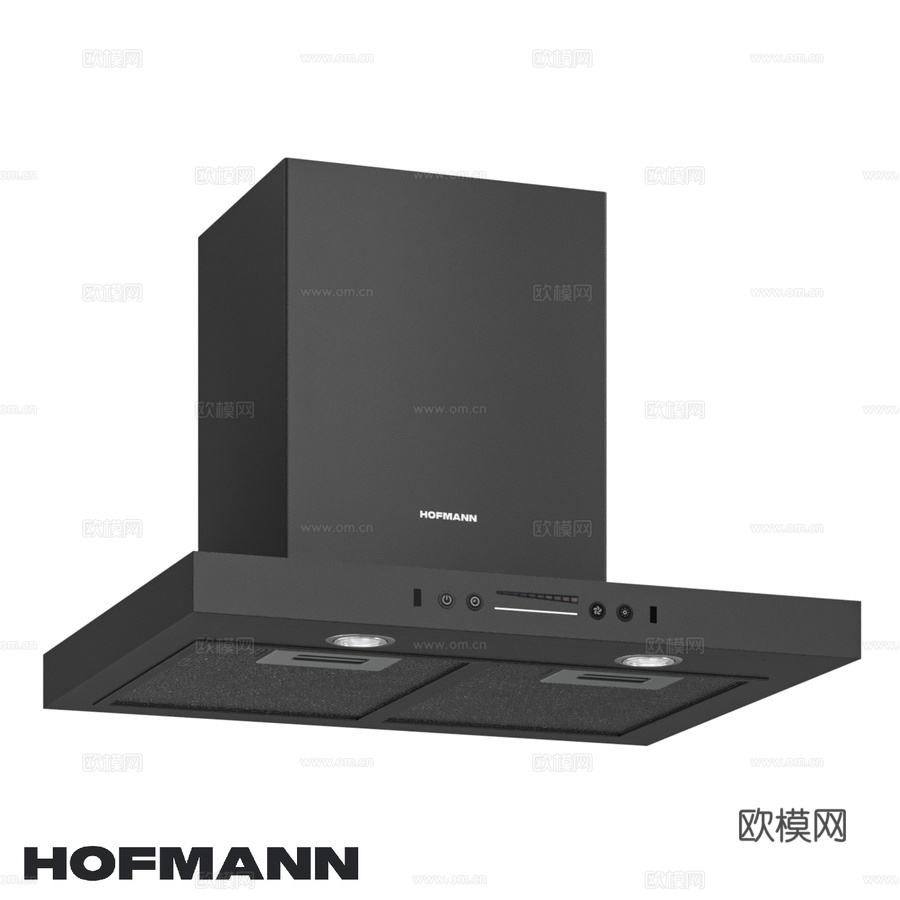 霍夫曼HMST610WIMG抽油烟机3d模型下载