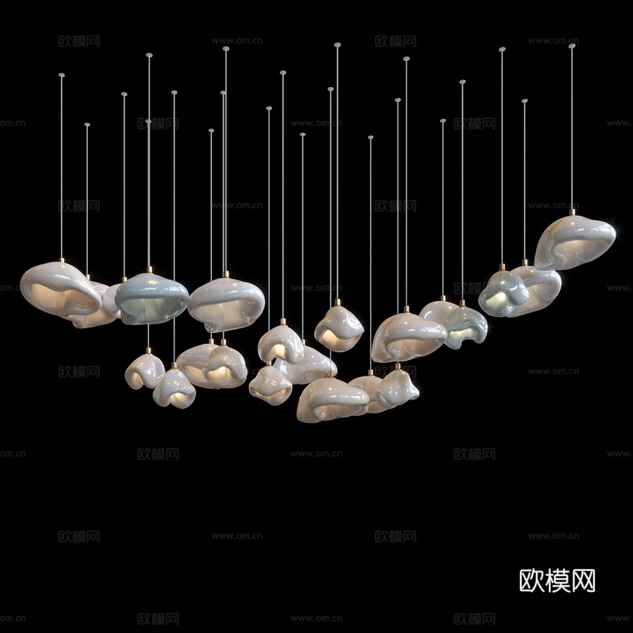 Vargov®设计 灯光组合 - LC04283d模型下载