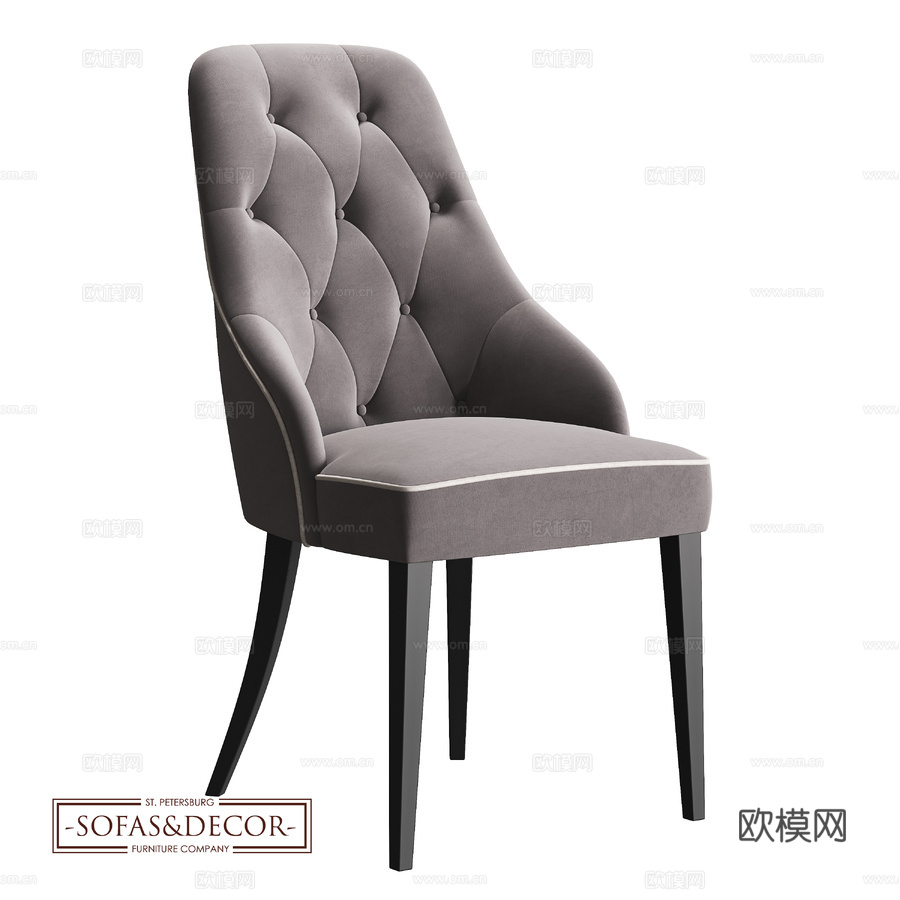 沙发与装饰椅 SD-6713d模型下载