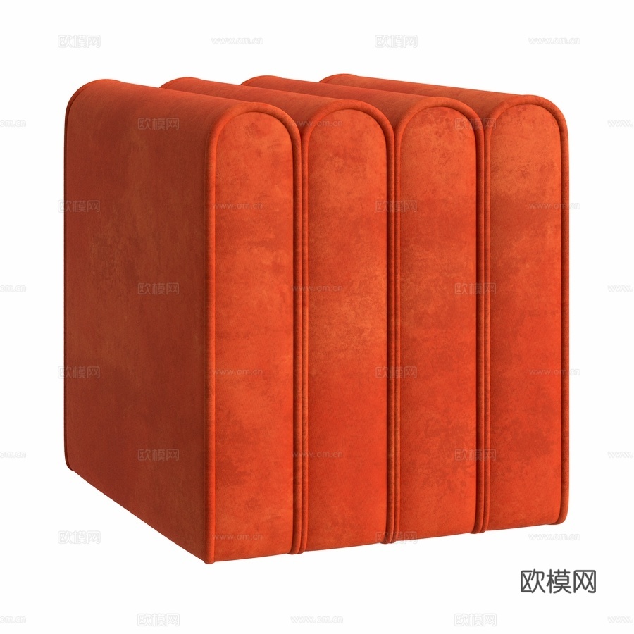 彩虹OM豆袋3d模型下载