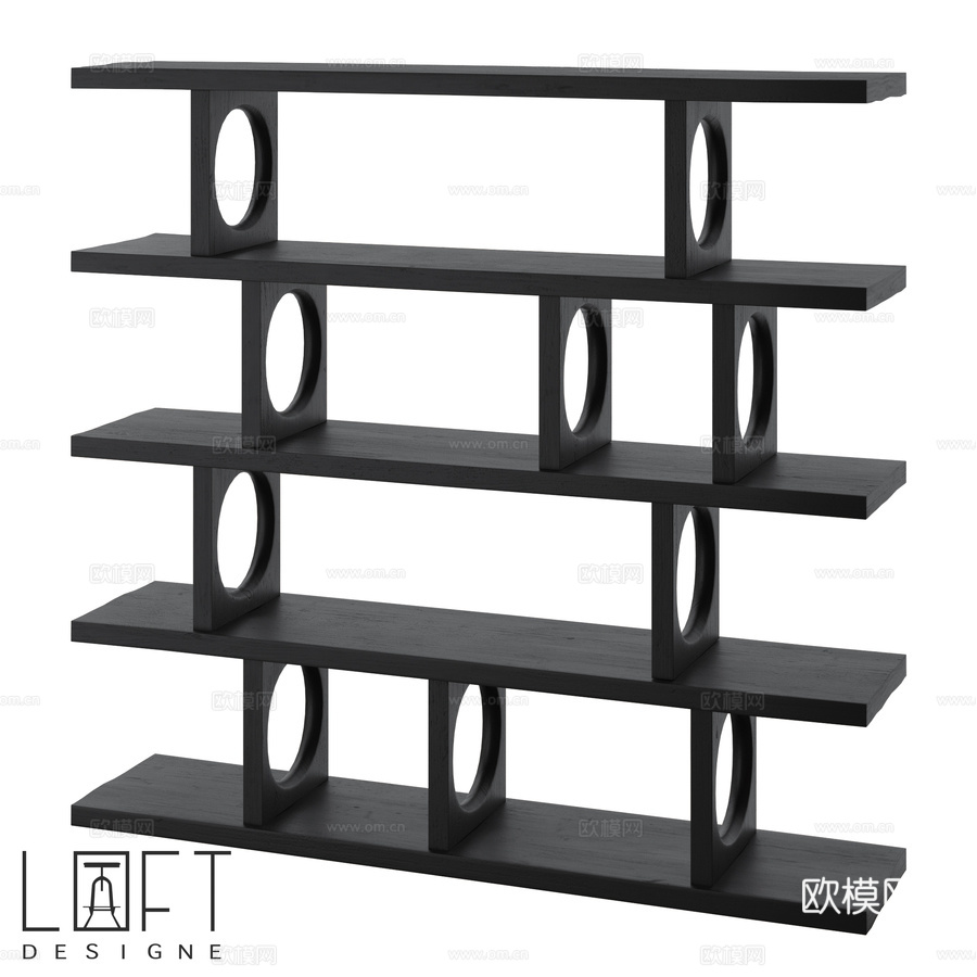 Shelf LoftDesigne 80605型号3d模型下载