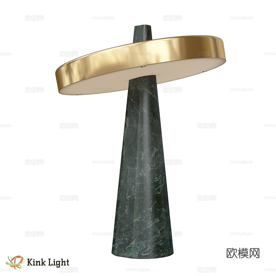 台灯 Dani 黑色 07713-T,19 OM3d模型下载