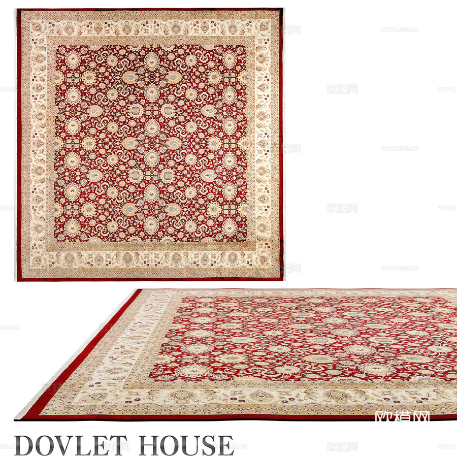 OM地毯 DOVLET HOUSE (art. 2411)3d模型下载