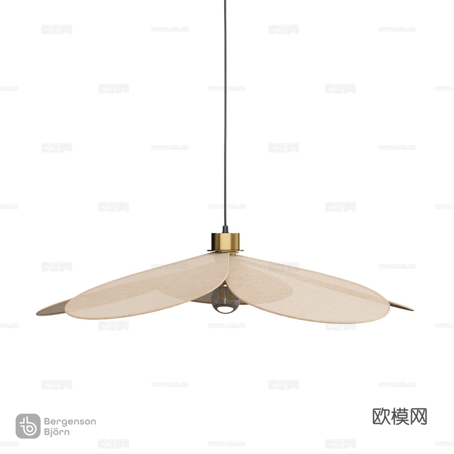 OM吊灯 Kamille, Bergenson Bjorn3d模型下载