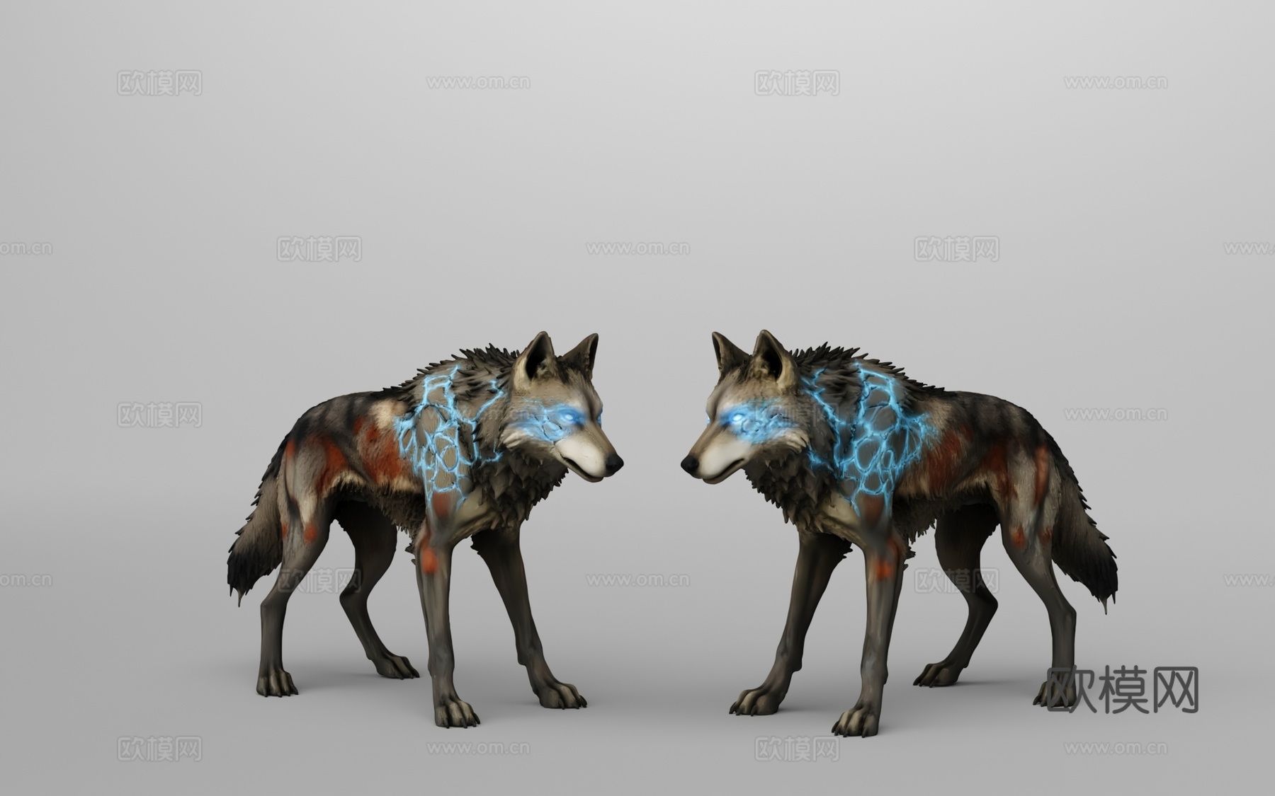 雷霆狼3d模型下载