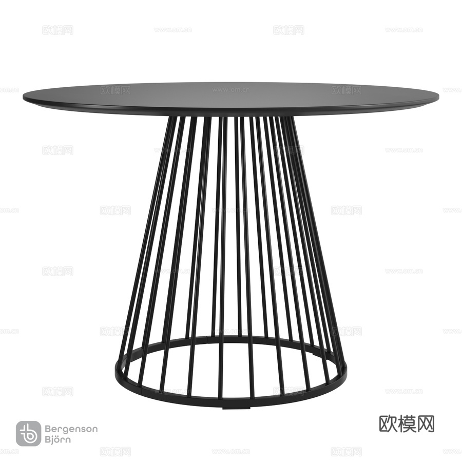 OM_Tyra餐桌，Bergenson Bjorn3d模型