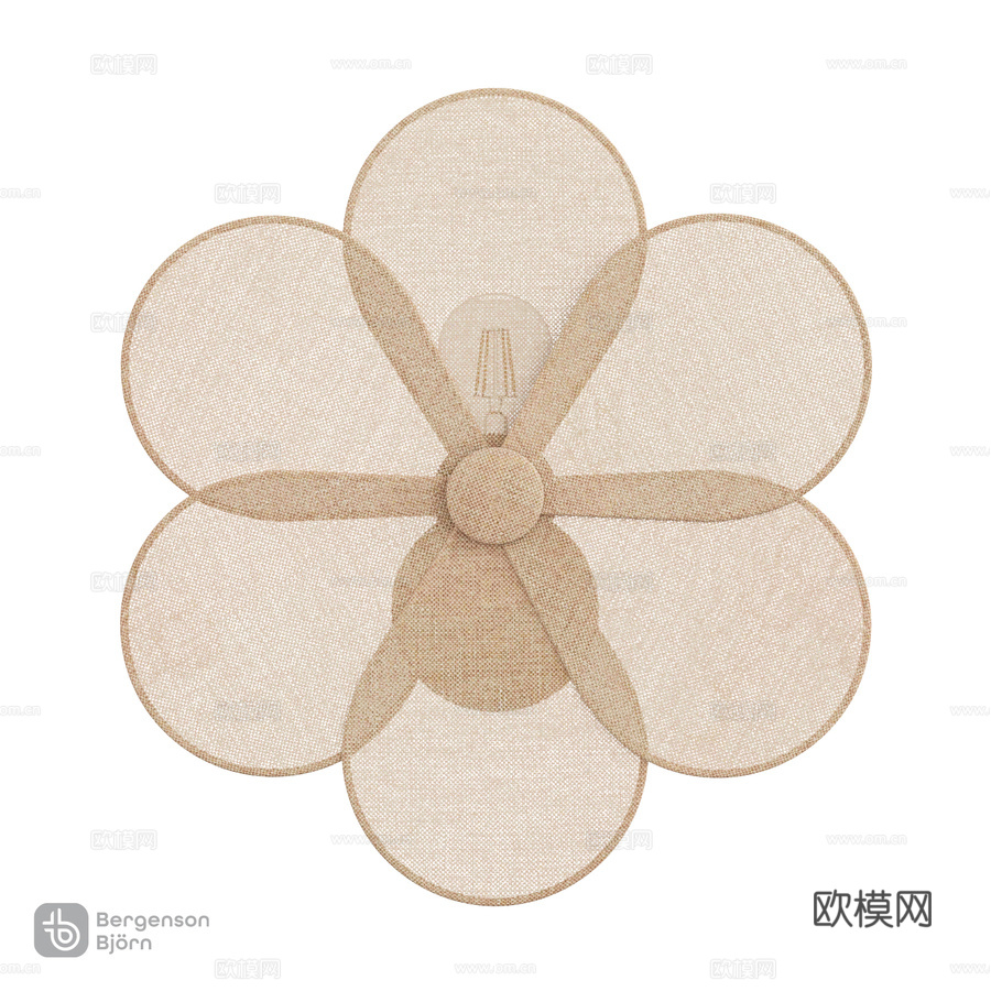 OM_卡米尔壁灯，伯根森比约恩3d模型下载