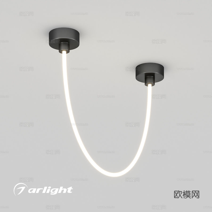 OM灯具 SP-TROPIC-SURFACE-R18-L123d模型下载