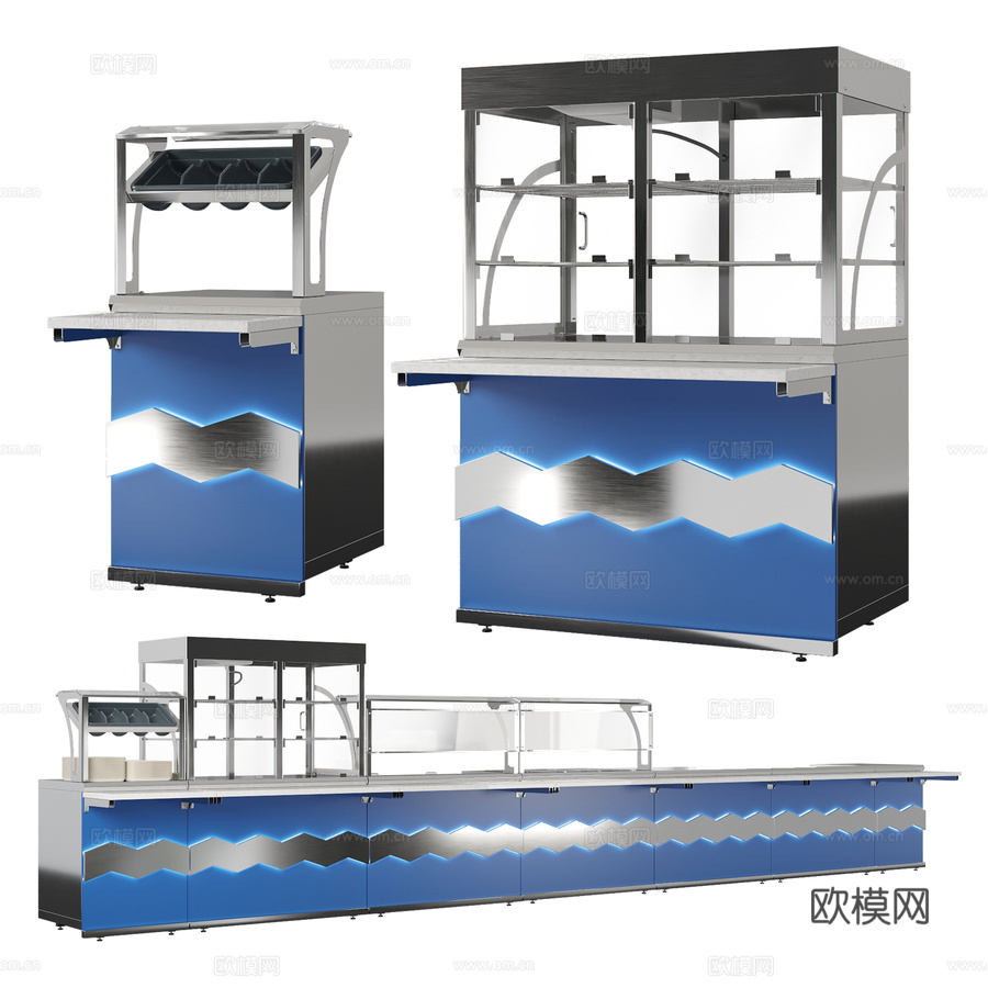 OM 配料线 Luxstahl Premium Elektr3d模型下载