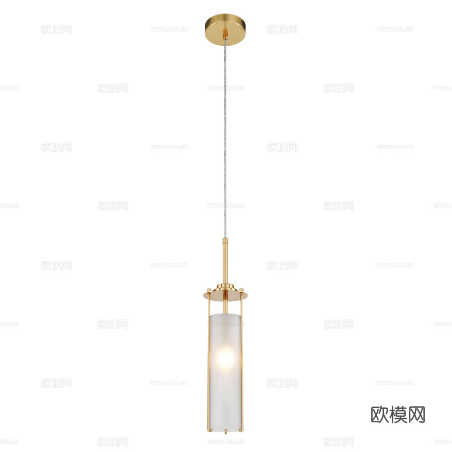 OM Indigo Torcia 11038 单头黄铜3d模型下载