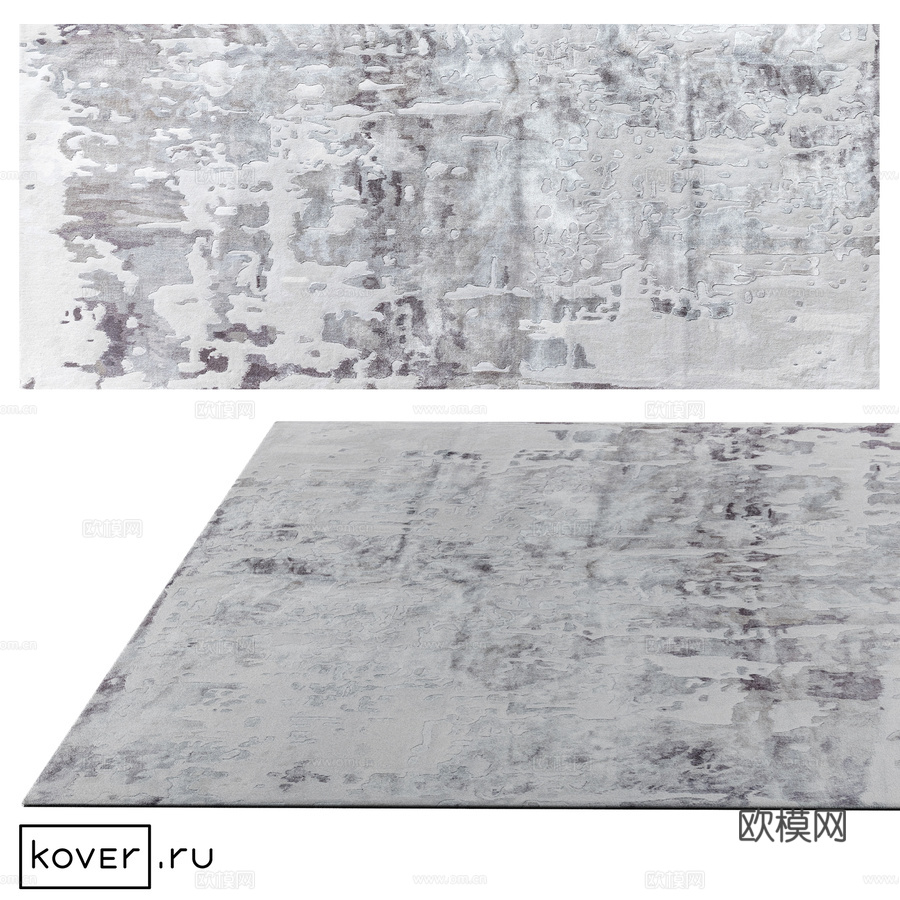 地毯 PRISMATIC N PRS12-SILGY Art3d模型下载