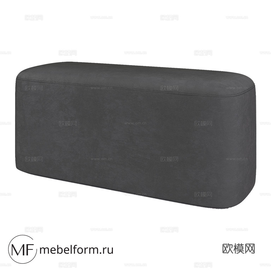 OM长凳GRASS LITE 100cm3d模型下载