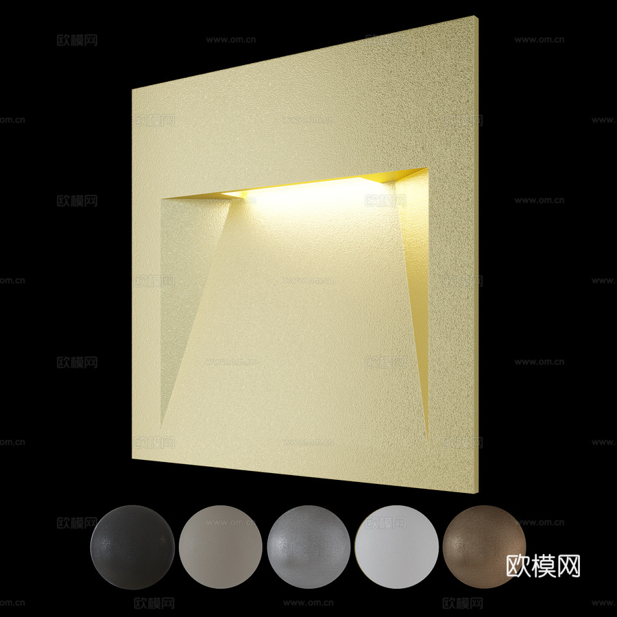 Step Light Steps S1760-GO. 金色楼3d模型下载