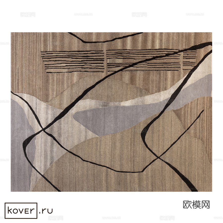 地毯“ARTWALK” Kover.ru Art de Vi3d模型下载