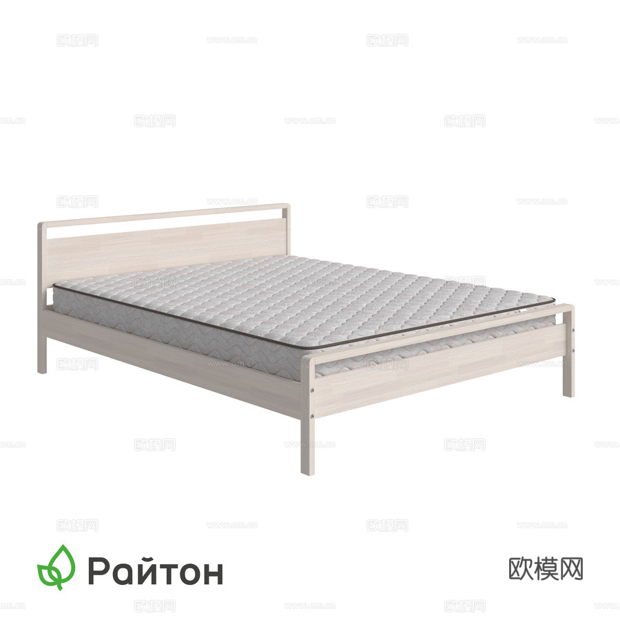 阿尔玛床3d模型下载