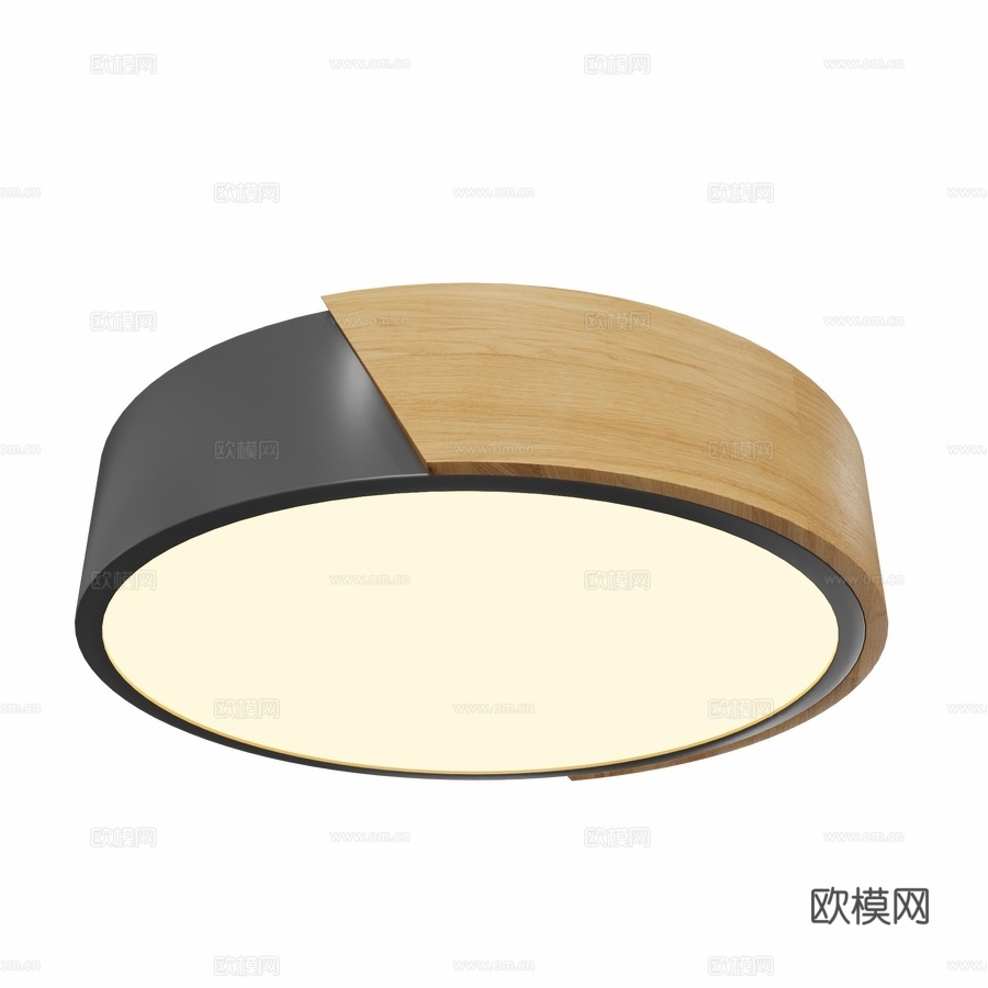 OM 天花板灯，ZORTES ALBERRO ZRS.0123d模型下载