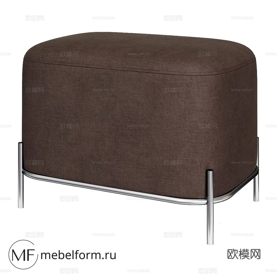 OM pouf GRASS 60cm3d模型下载