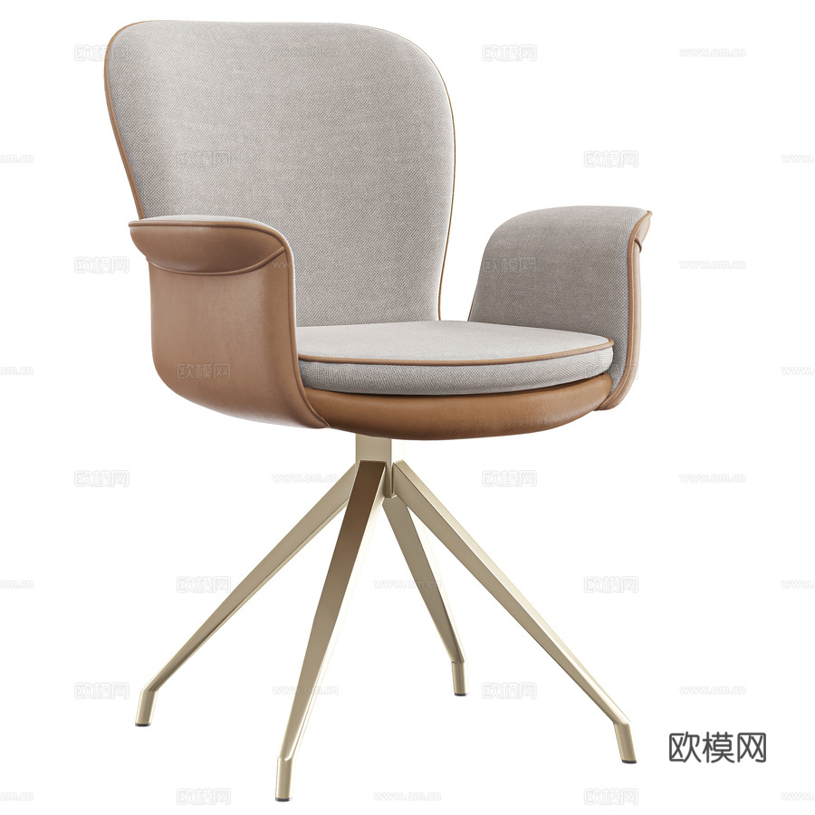 金伯利餐椅3d模型