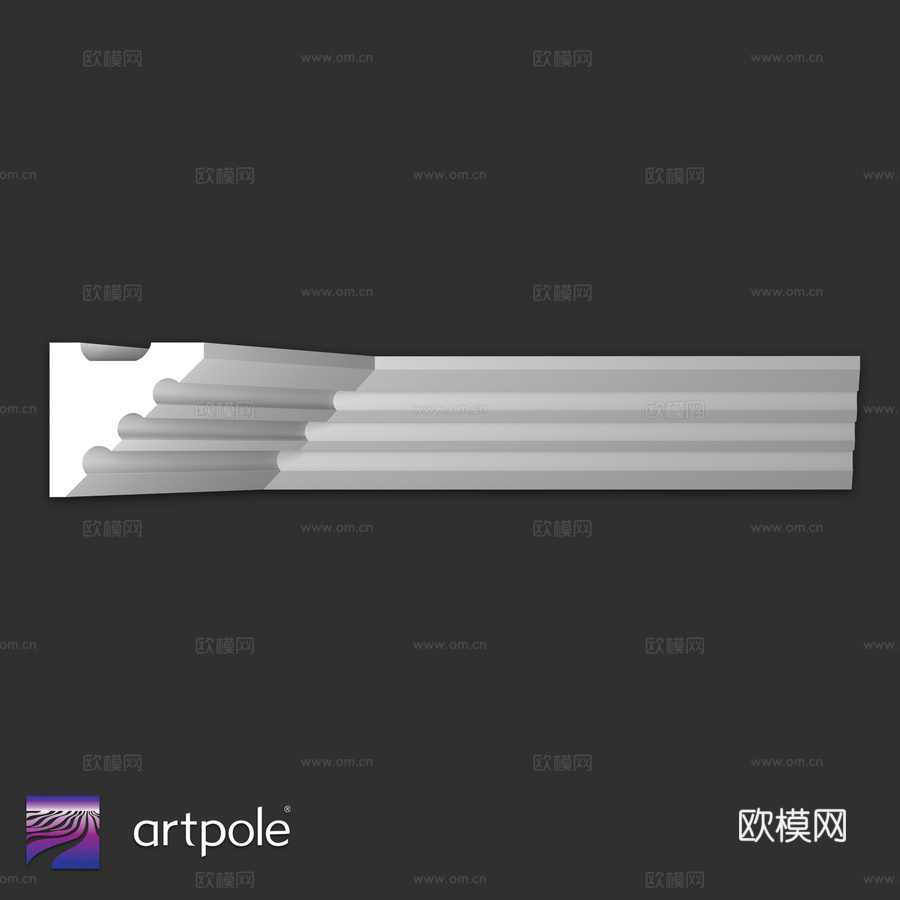 灯饰檐口 SKTL363d模型