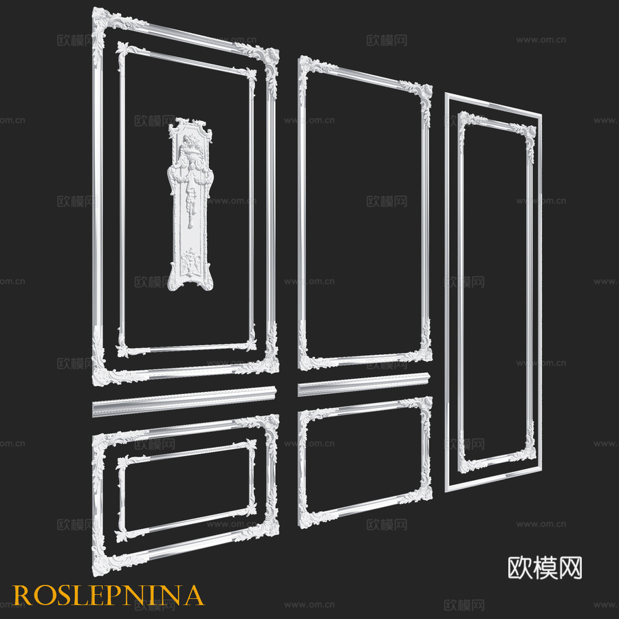RosLepnina MADRID 4-5-6号框架3d模型3d模型下载