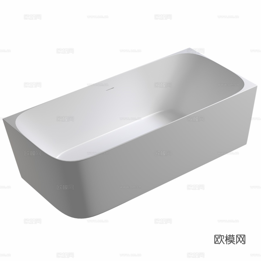 人造石浴缸 ABBER Stein AS96213d模型下载