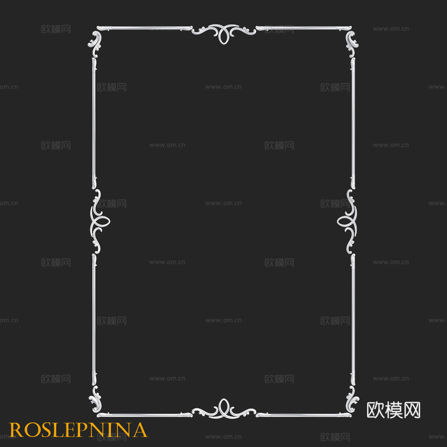 RosLepnina出品 ADELIA No. 1 灯架3d模型下载