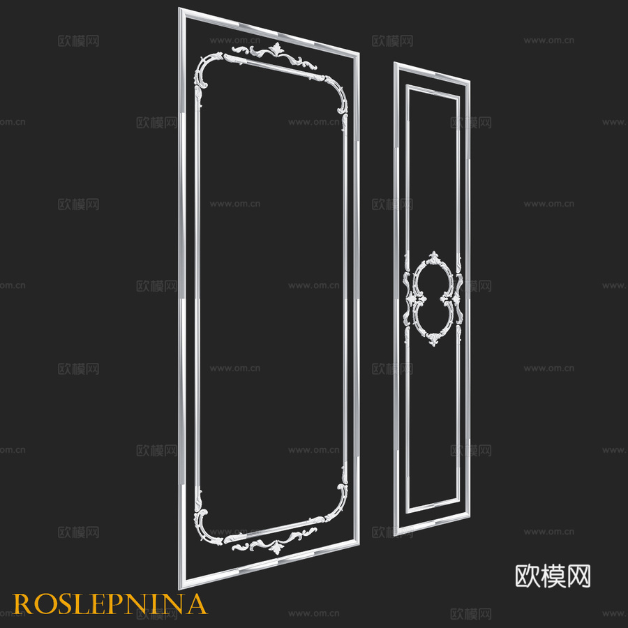 RosLepnina MONIC 1-2 号框架3d模型下载