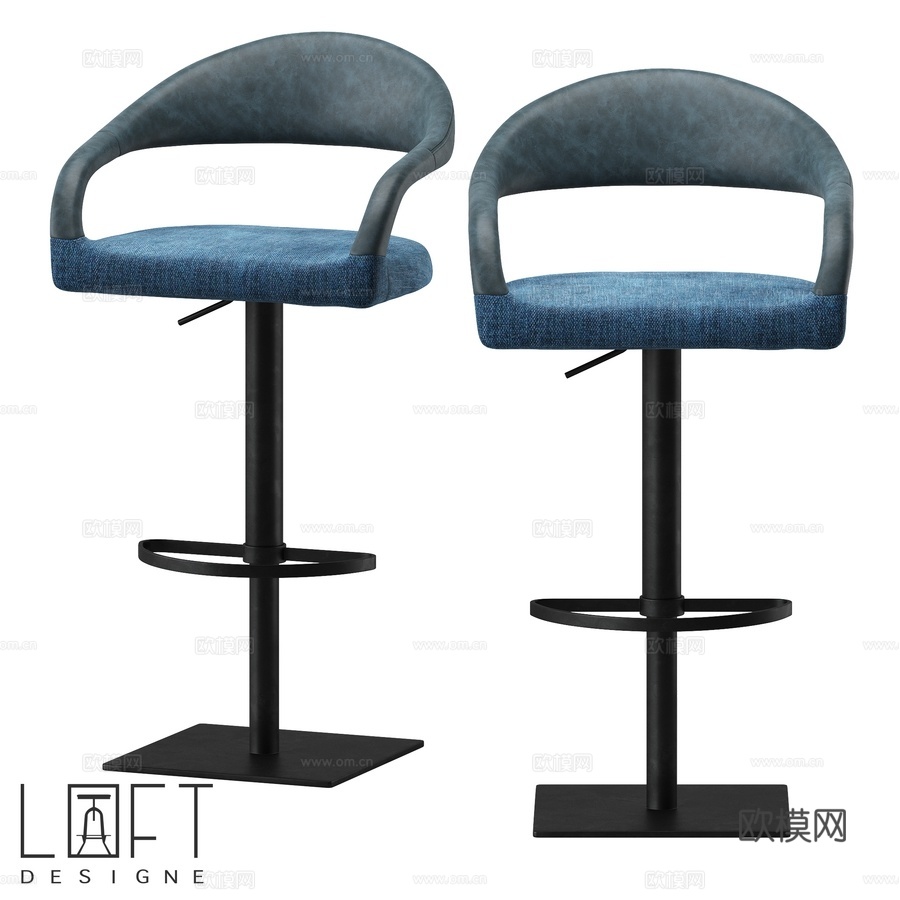 吧凳 LoftDesigne 30531 型号3d模型下载