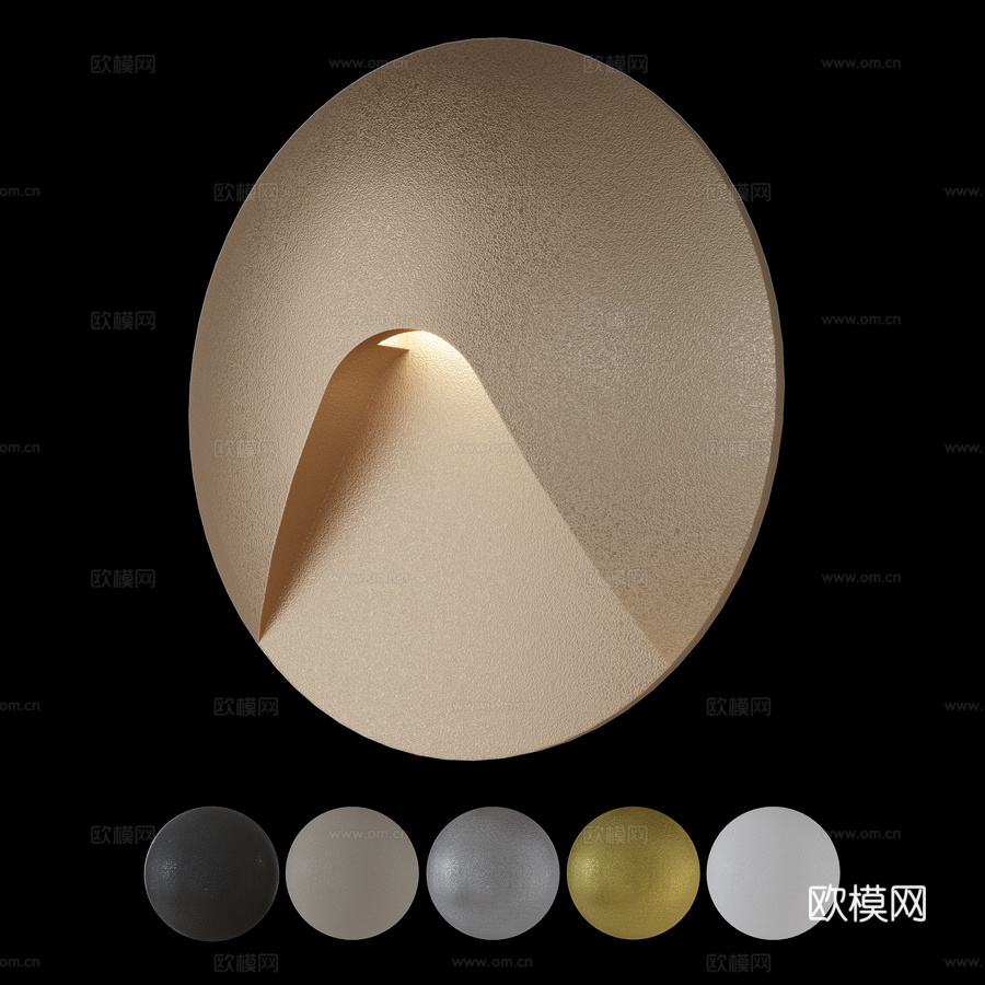 Step Light Steps S1750-BR. 青铜楼3d模型下载