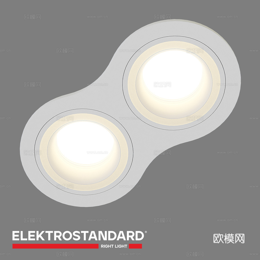 OM嵌入式射灯 Elektrostandard 1081 23d模型下载