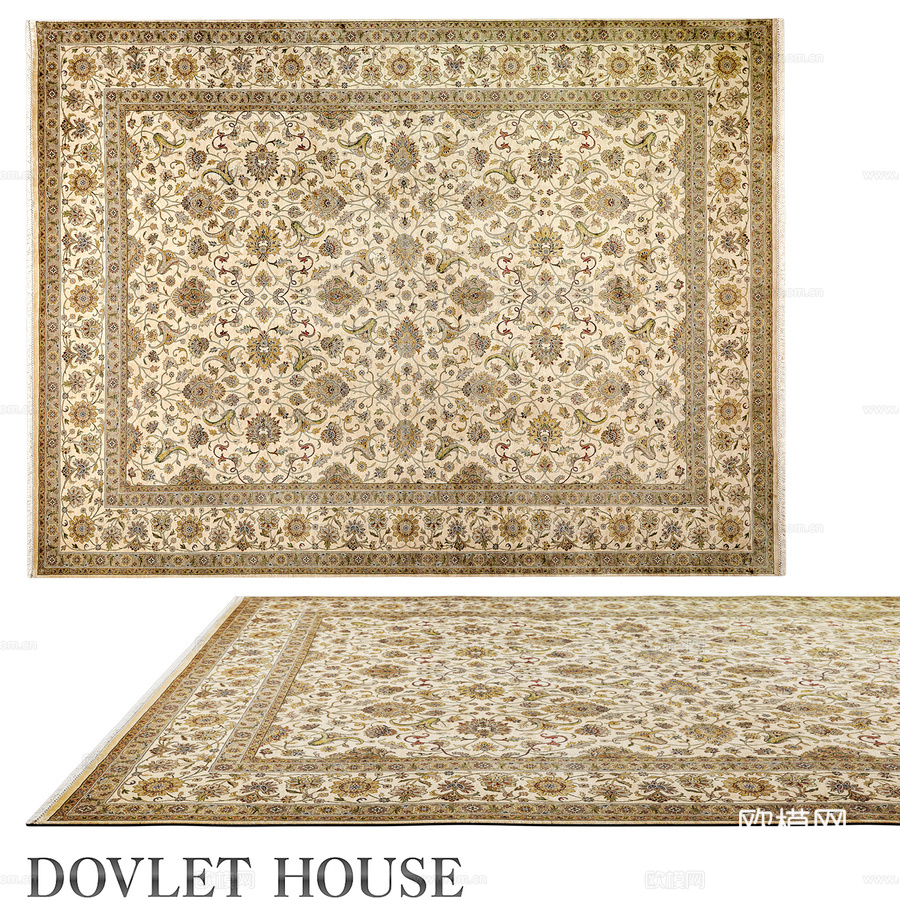 OM地毯 DOVLET HOUSE (art 2371)3d模型下载