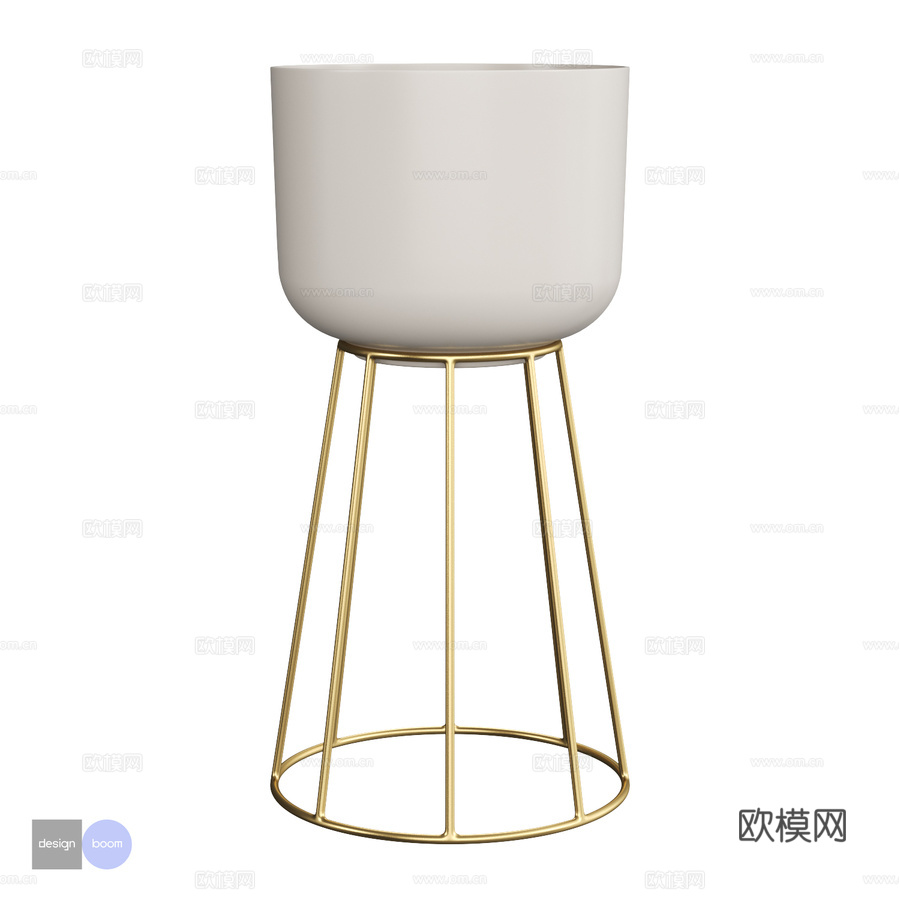 OM花盆Milant，Designboom3d模型下载