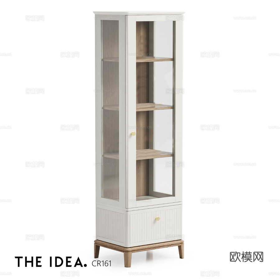 OM THE-IDEA 窄柜 CR1613d模型下载