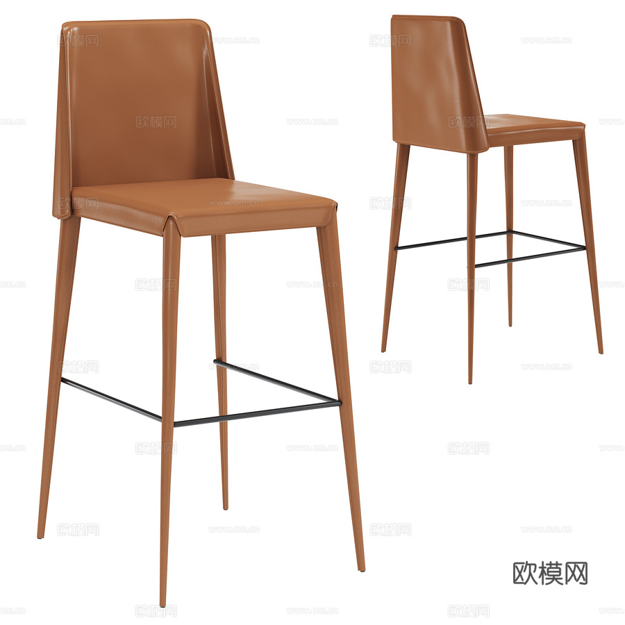 爵士吧凳3d模型下载