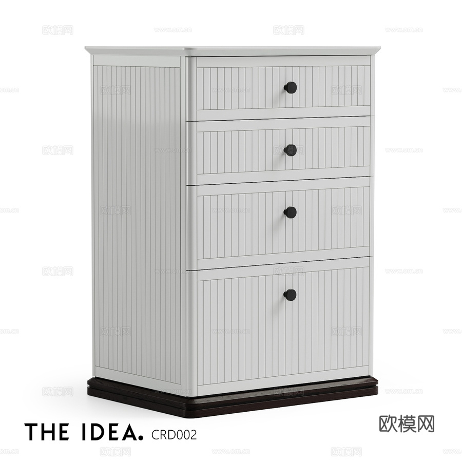 OM THE-IDEA 带底座高柜 CRD0023d模型下载
