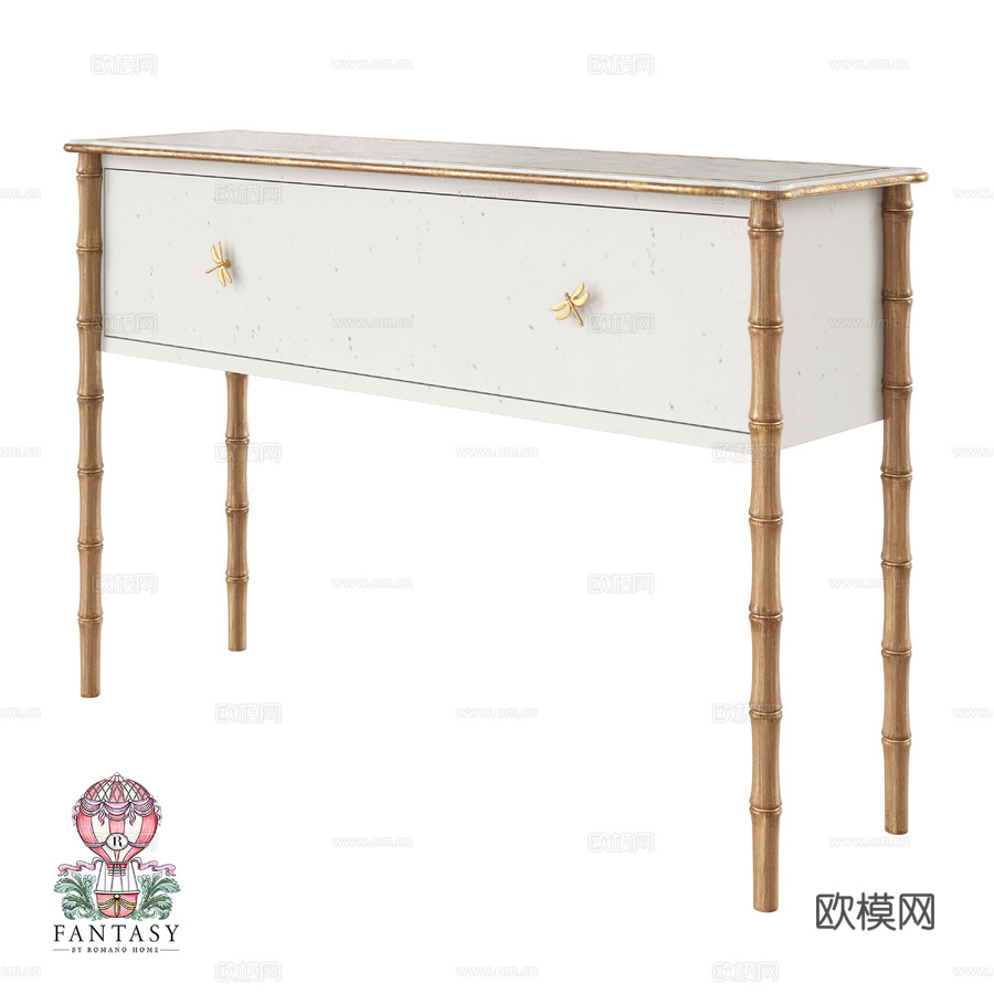 (OM) 雨鸣边柜 罗曼诺家居3d模型下载